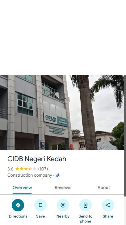 CIDB Negeri Kedah