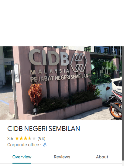 CIDB Negeri Sembilan